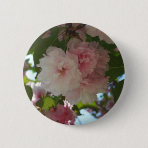 Macaron Rond 5 Cm Cherry Tree I Spring Floral