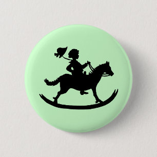 Macaron Rond 5 Cm Cheval de basculage