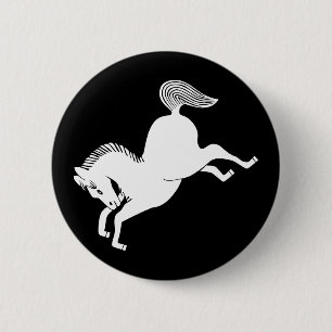 Macaron Rond 5 Cm Cheval de course