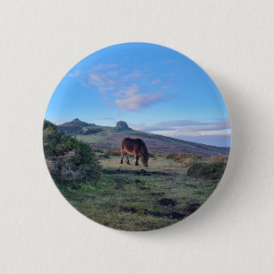 Macaron Rond 5 Cm Cheval de pénis Dartmoor sauvage