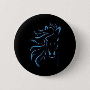 Macaron Rond 5 Cm Cheval Lover Cadeaux Femmes Equestre Hommes Horseb