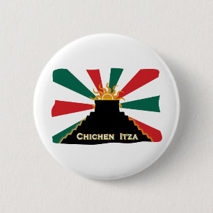 Macaron Rond 5 Cm Chichen Itza