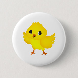 Macaron Rond 5 Cm Chick