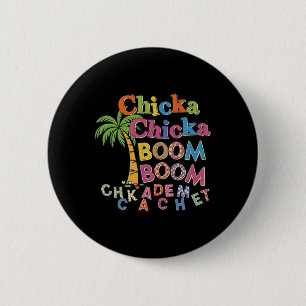 Macaron Rond 5 Cm Chicka Boom Boom Je Suis Ravie De Vous Voir 1er Jo