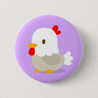 Macaron Rond 5 Cm chicken : purple : pins