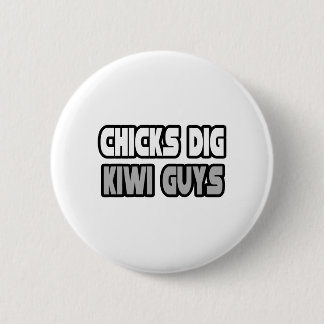 Macaron Rond 5 Cm Chicks Creg Kiwi Guys