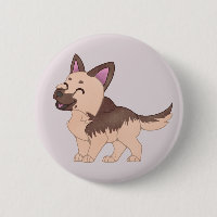 Chien berger allemand de Kawaii