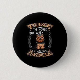 Macaron Rond 5 Cm Chien Yorkie O Trucs Papa Chien Prix Yorkieo Chiot