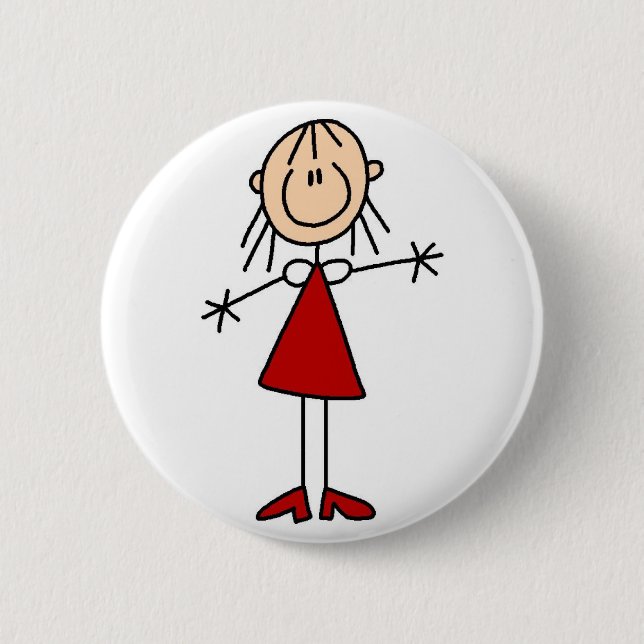 Macaron Rond 5 Cm Chiffre bouton de bâton de maman (Devant)
