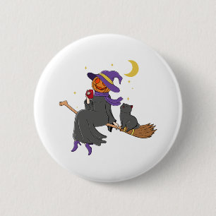 Macaron Rond 5 Cm Chillin Halloween