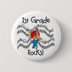 Macaron Rond 5 Cm Chiot avec les ?ères roches de catégorie de cray
