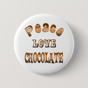 MACARON ROND 5 CM CHOCOLAT D'AMOUR DE PAIX