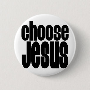 Macaron Rond 5 Cm Choisissez Jésus