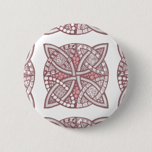Macaron Rond 5 Cm Choisissez votre couleur Celtic Knot Motif