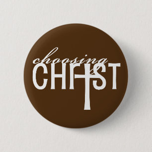 Macaron Rond 5 Cm Choix du bouton du Christ