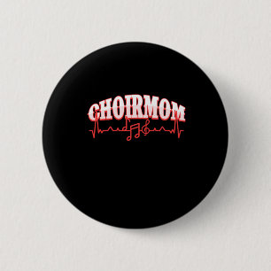 Macaron Rond 5 Cm Chorale Maman Chanteur Musicien Chanter Sopran Ban