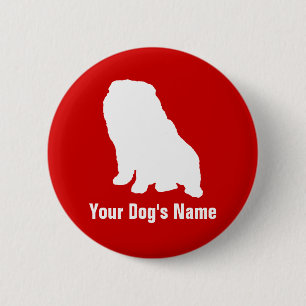 Macaron Rond 5 Cm Chow Chow Chow ャ ウ ・ ャ