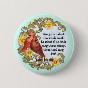 Macaron Rond 5 Cm Christian Cardinals Talent