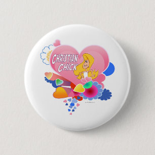 Macaron Rond 5 Cm Christian Chick
