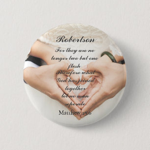 Macaron Rond 5 Cm Christian Scripture Mariage Photo