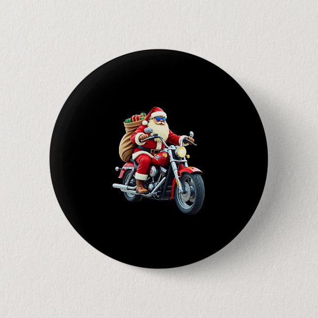 Macaron Rond 5 Cm Christmas (2) (Devant)