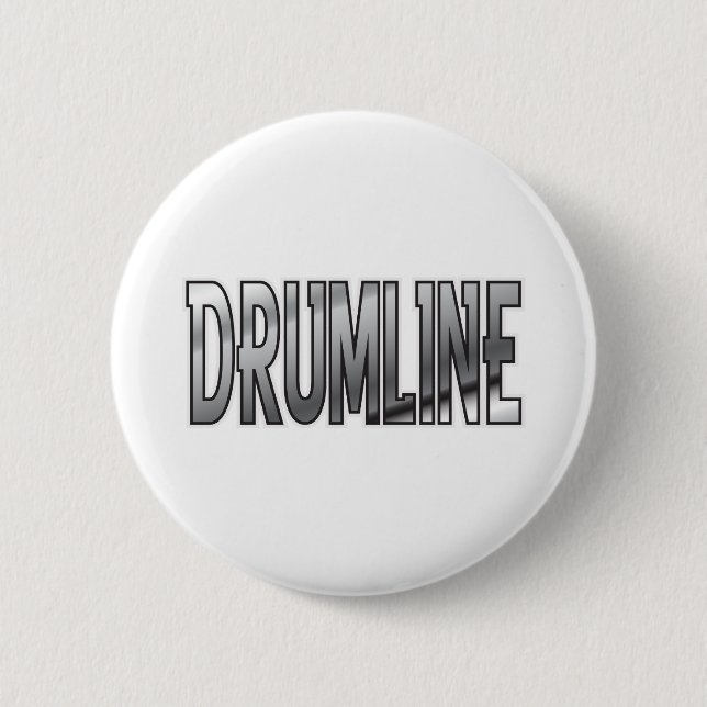 Macaron Rond 5 Cm Chrome de Drumline (Devant)