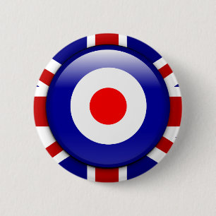 Macaron Rond 5 Cm cible de mod 3D sur la copie de cric des syndicats