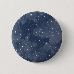 Macaron Rond 5 Cm Ciel étoilé