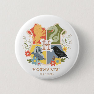 Macaron Rond 5 Cm Cimier HOGWARTS™