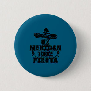 Macaron Rond 5 Cm Cinco de mayo 2025 fête mexicaine drôle 5 de mayo