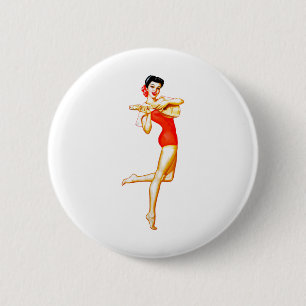 Macaron Rond 5 Cm cinco de mayo pin up