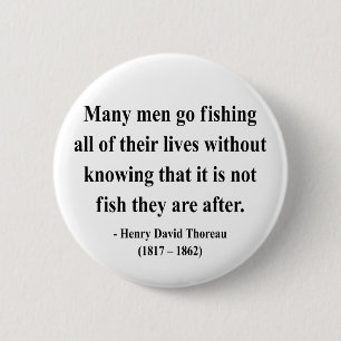 Macaron Rond 5 Cm Citation 8a de Thoreau