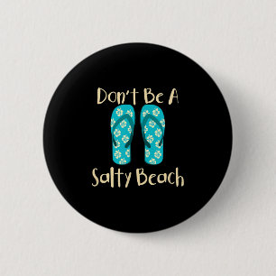 Macaron Rond 5 Cm Citation amusante Vacances été Mode vacances Plage