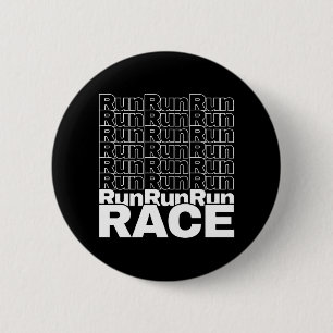 Macaron Rond 5 Cm Citation de course en cours de course motivationne