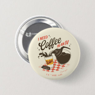 Macaron Rond 5 Cm Citation de Luke's Coffee IV de Gilmore Girls