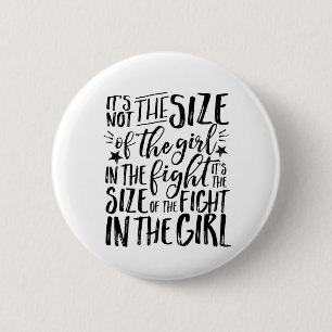 Macaron Rond 5 Cm Citation Inspirationnelle pour un puissant brave F