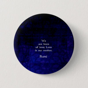 Macaron Rond 5 Cm Citation Rumi Inspirational Love Sur Les Sentiment