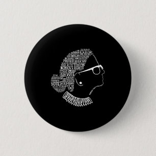 Macaron Rond 5 Cm Citations Féminisme Droits des Femmes 