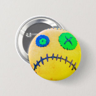 Macaron Rond 5 Cm Citron de vaudou