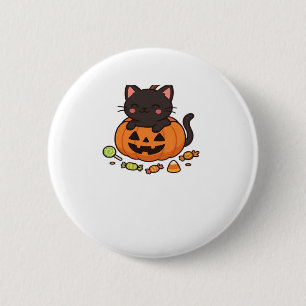 Macaron Rond 5 Cm Citrouille Kitty Parade Essential T-Shirt