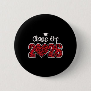 Macaron Rond 5 Cm Cl de 2026 Cœur Grandir Avec Moi Senior 2026 Diplô