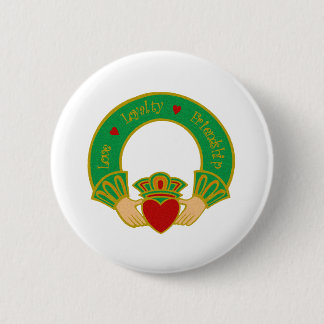 Macaron Rond 5 Cm Claddagh