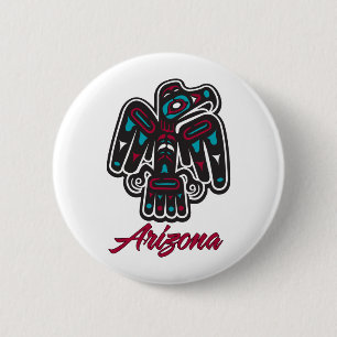 Macaron Rond 5 Cm Clan AZ Thunderbird