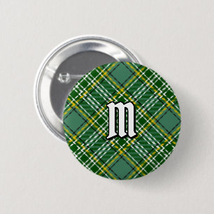 Macaron Rond 5 Cm Clan Currie Tartan