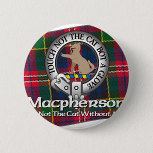 Macaron Rond 5 Cm Clan de Macpherson
