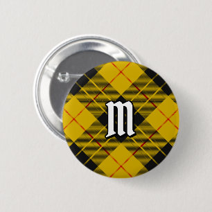 Macaron Rond 5 Cm Clan Macleod de Lewis Tartan