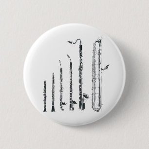 Macaron Rond 5 Cm clarinettes