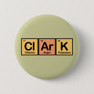 Macaron Rond 5 Cm Clark a fait des éléments