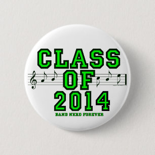 Macaron Rond 5 Cm Classe de 2014
