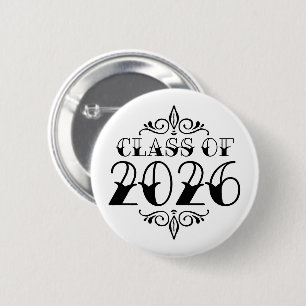 Macaron Rond 5 Cm Classe Tat de 2026 Graduation